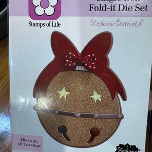 Stamps of Life Jingle Bell Fold-it Die Set